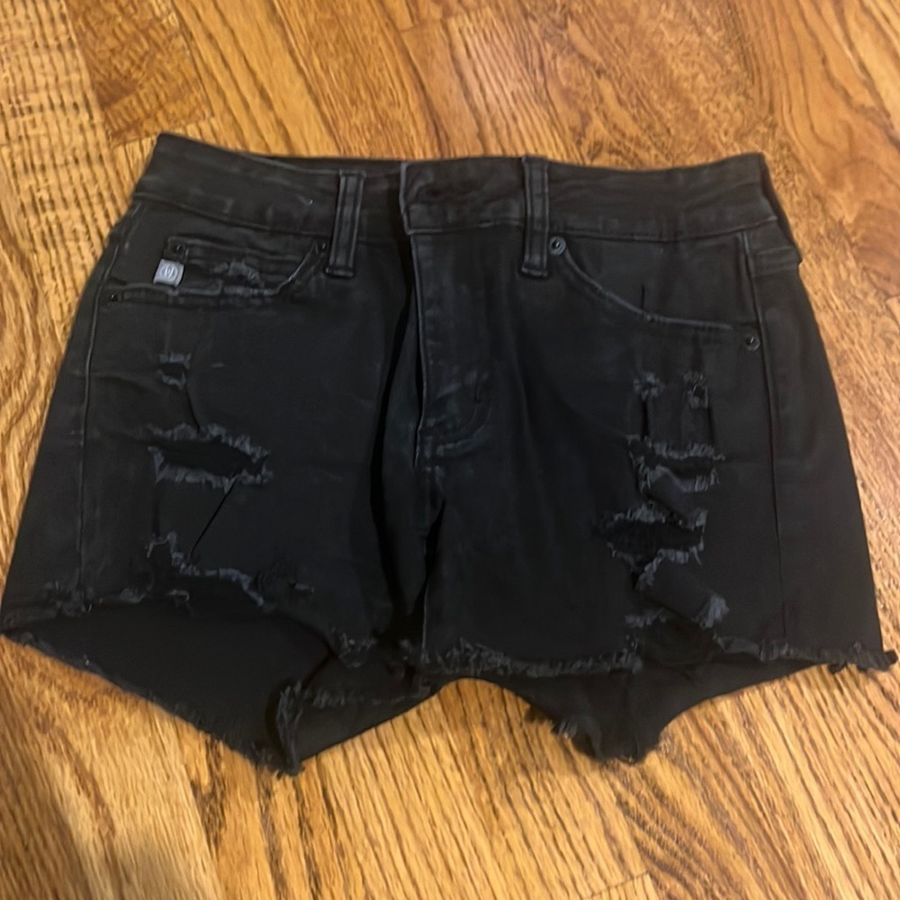 Just USA Woman’s Black Jean Shorts Size XS